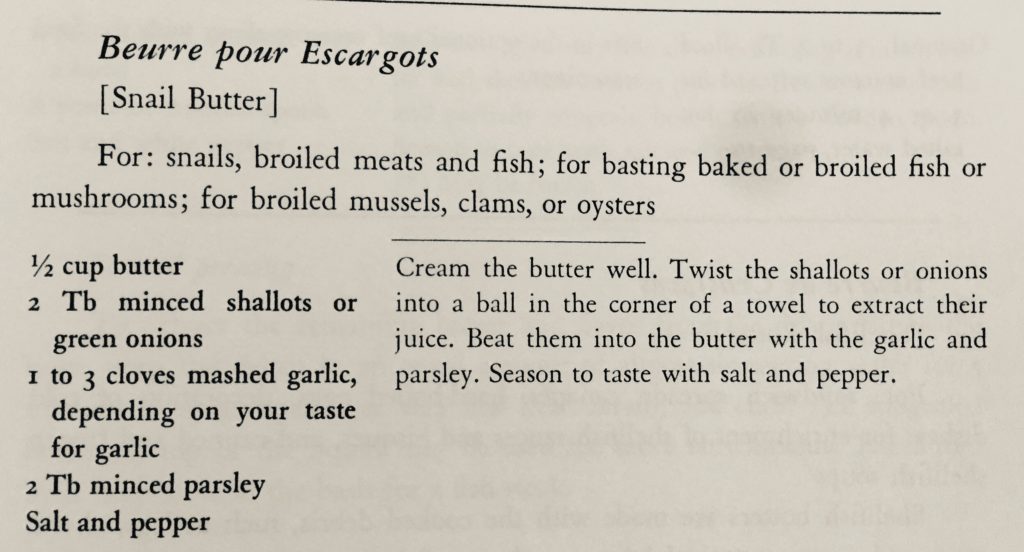 eating snails in france