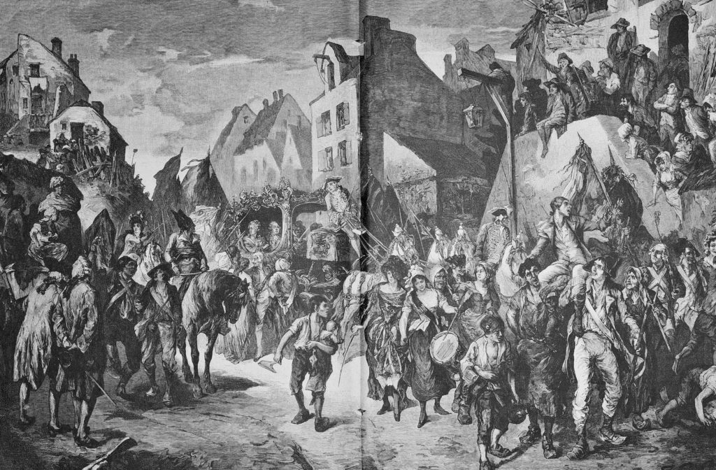 women march on versailles