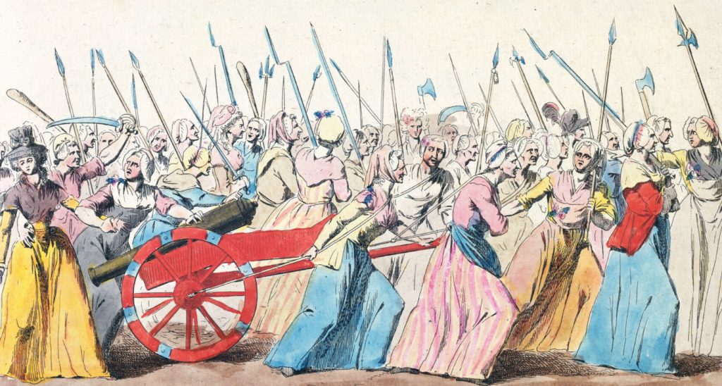 women march on versailles