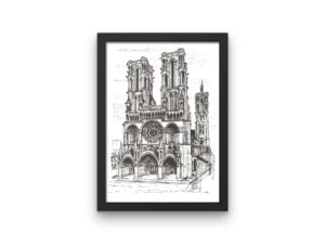 Laon Cathedral print