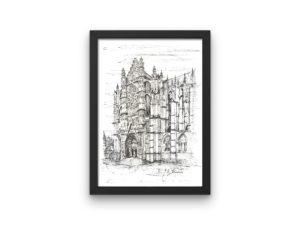 Beauvais Cathedral print