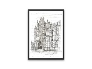 Beauvais Cathedral print