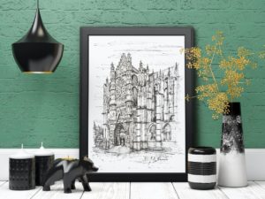 Beauvais Cathedral print