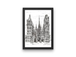 Rouen Cathedral print