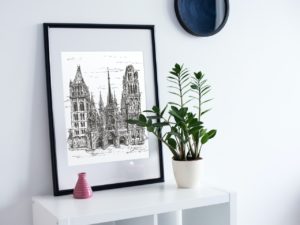 Rouen Cathedral print