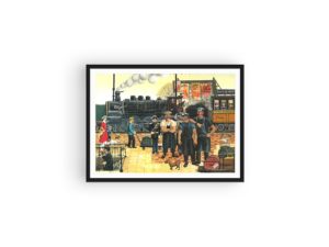 la gare paris fontaine naive art