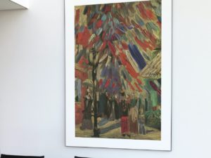 Vincent Van Gogh print, Le 14 juillet, Paris, fauvist art