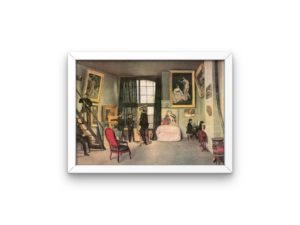 Frédéric Bazille print, L'Atelier de la Rue Condamine, Paris, French Impressionist art