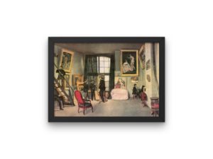 Frédéric Bazille print, L'Atelier de la Rue Condamine, Paris, French Impressionist art