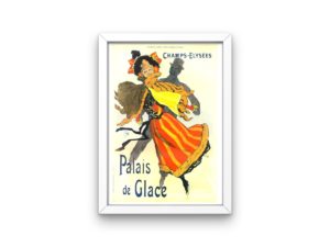 Les Palais Glaces print, Paris, Art Nouveau