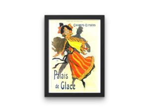 Les Palais Glaces print, Paris, Art Nouveau