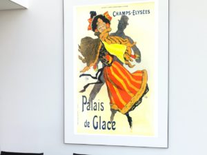 Les Palais Glaces print, Paris, Art Nouveau