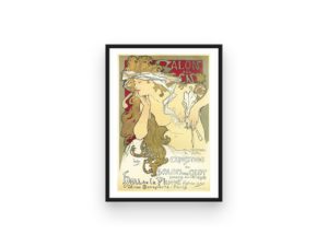 Salon des Cent print, exhibition, Paris, Art Nouveau