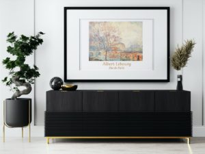 Albert Lebourg Print, Paris, Notre-Dame Cathedral, Quai Tournelle, French Impressionist Art