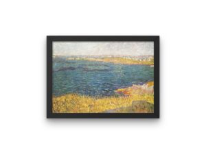 Paul Signac print, Saint-Briac, France, Impressionist Art