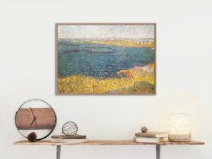 Paul Signac print, Saint-Briac, France, Impressionist Art