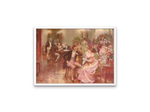 Romantic print, Empire style, proposal, High Life Tailor, French fashion, Vintage