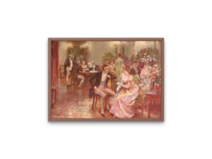 Romantic print, Empire style, proposal, High Life Tailor, French fashion, Vintage