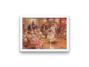 Romantic print, Empire style, wedding day, 1001 nights, High Life Tailor, French fashion, Vintage