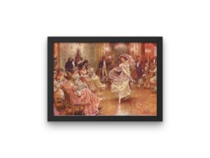 Romantic print, Empire style, wedding day, 1001 nights, High Life Tailor, French fashion, Vintage