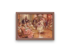 Romantic print, Empire style, wedding day, 1001 nights, High Life Tailor, French fashion, Vintage