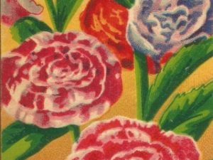 french flower seed packets postcards vintage