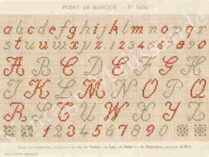 Printable Vintage French embroidery patterns