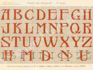 Printable Vintage French embroidery patterns