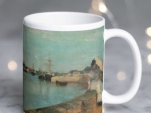 mug french vintage
