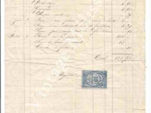 collection of vintage ledger and account pages from 19th century France, printable, digital download, ephemera vintage