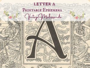 French dictionary pages, Letter A, Larousse, alphabet, printable, digital vintage ephemera (Copy)