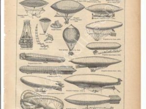 Letter A images, 1922 Larousse dictionary,