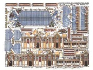 Printable Exposition Universelle 1878, Paris, Epinal, paper cut out, digital download